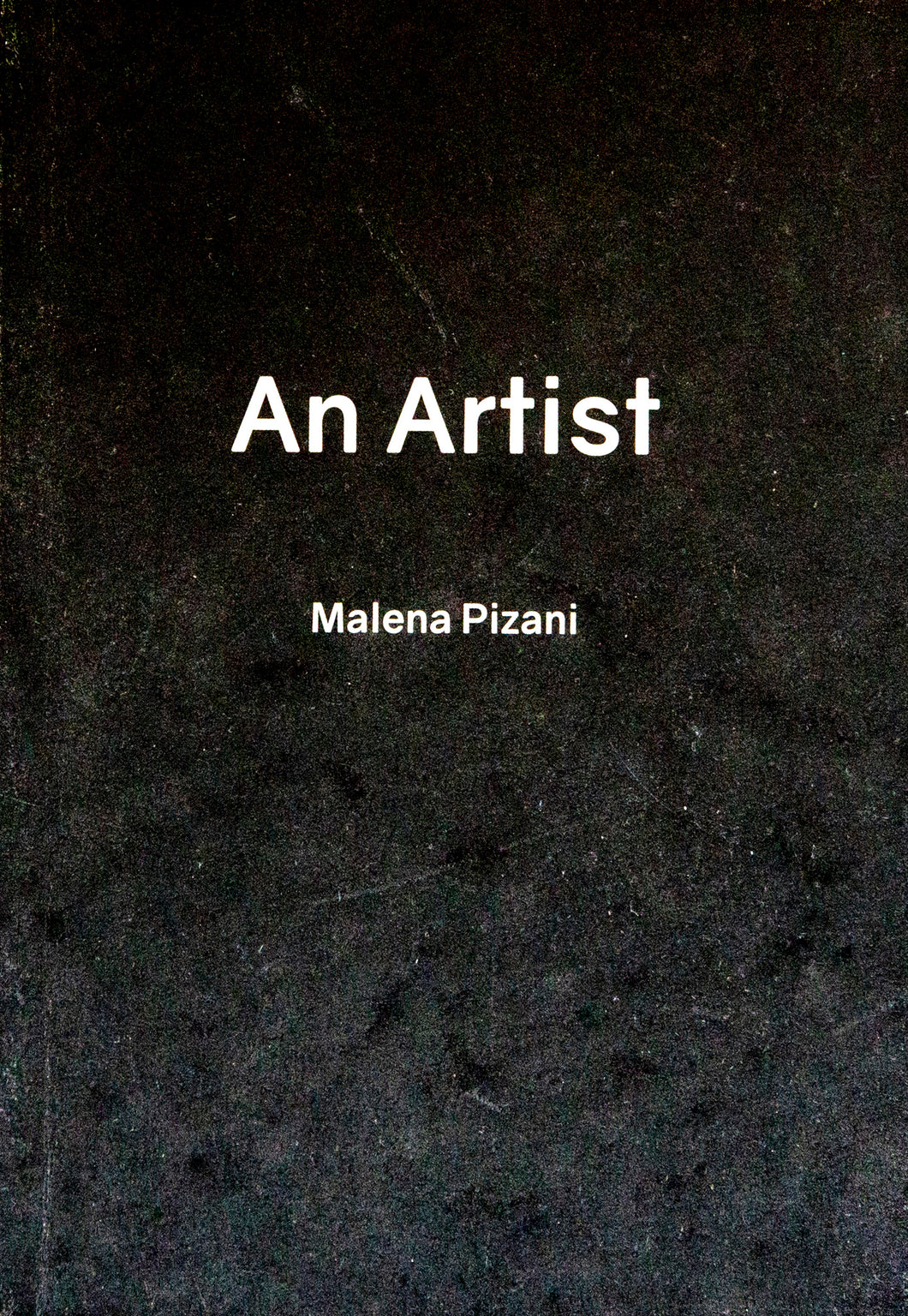 An Artist-Malena Pizani